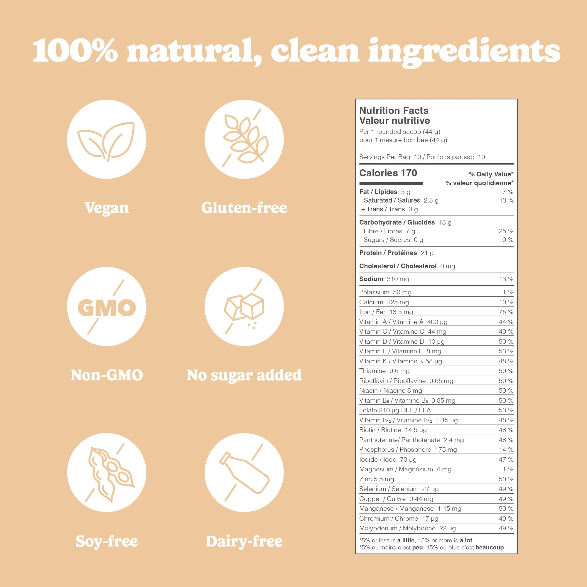 Good Protein - Chai Latte - Vegan Plant-Based Protein Powder - 440g - Canadian Distribution - Ships Free Within Canada on Orders Above CAD $199 - Image 3
