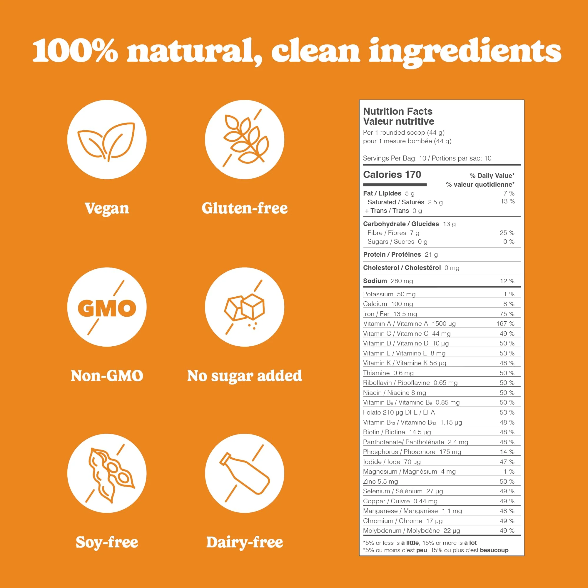 Good Protein – Vegan All-in-One Protein Shake – Orange Cream Pop – 880g - Canadian Distribution - Ships Free Within Canada on Orders Above CAD $199 - Image 6