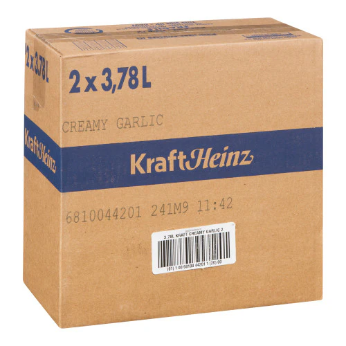 Garlic Creamy Dressing - Kraft - Foodservice - 2 x 3.78L/Case - Ships Free Within Canada on Orders Above CAD $199 - Image 2