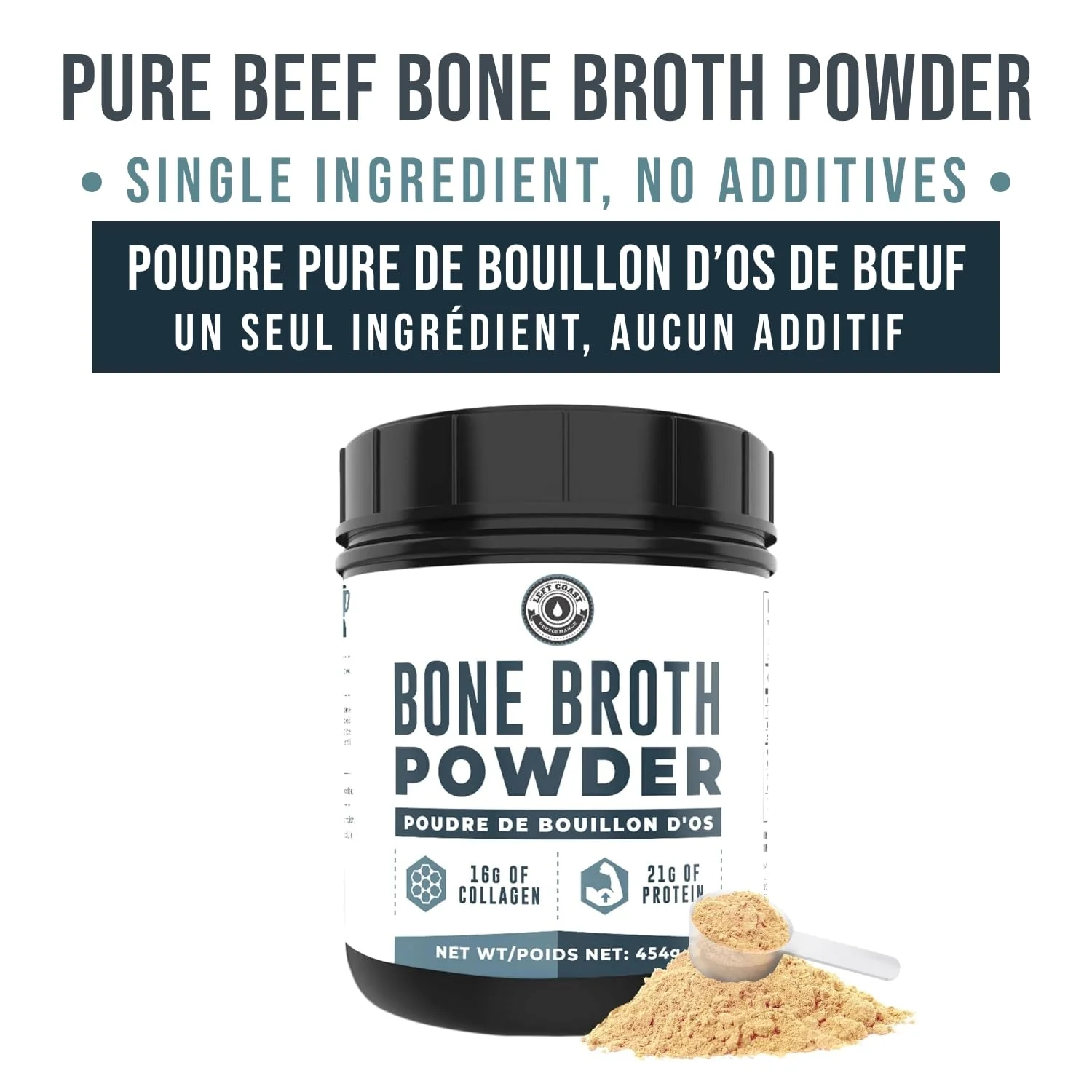 Grass-Fed Bone Broth Protein Powder – 21g Protein, 16g Collagen – Keto/Paleo - Canadian Distribution - Ships Free Within Canada on Orders Above CAD $199 - Image 7