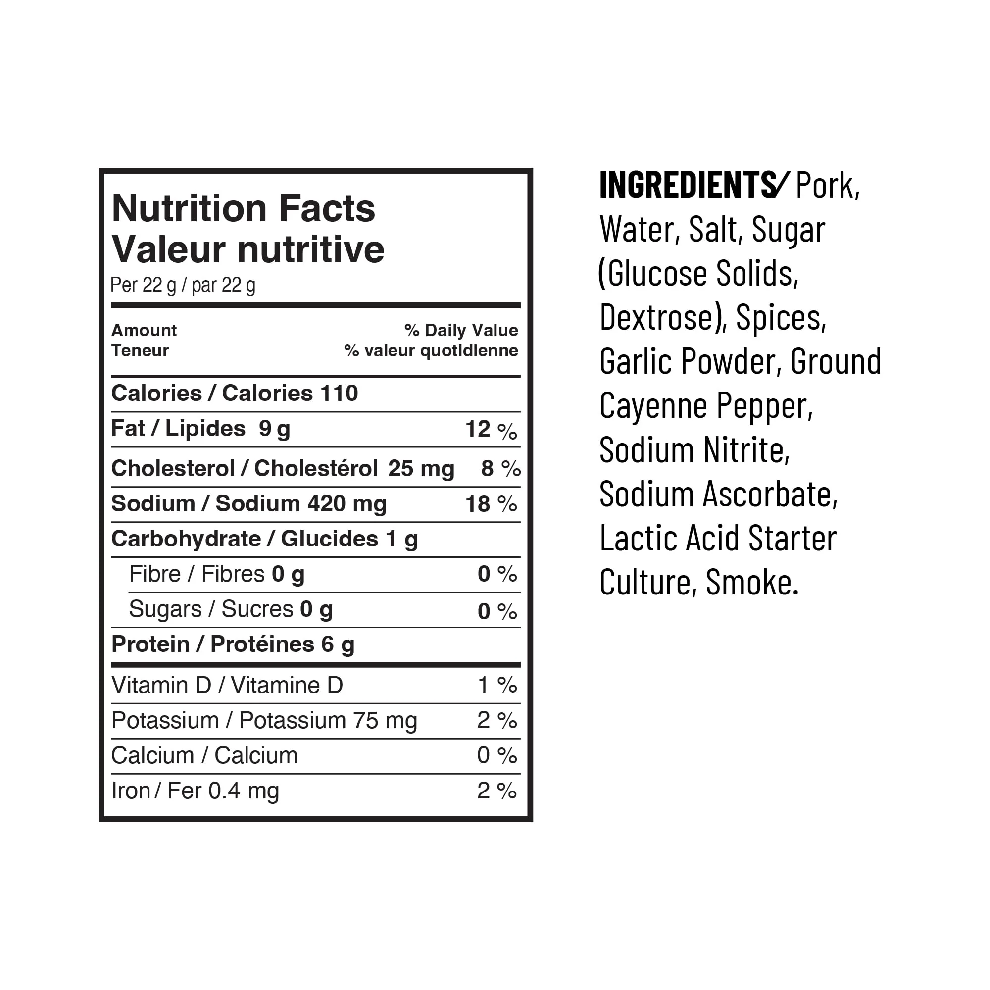 Great Canadian Meat โ Pepperoni Sticks โ Hot โ 18 ร 22g โ High protein snack - Canadian Distribution - Ships Free Within Canada on Orders Above CAD $199 - Image 9