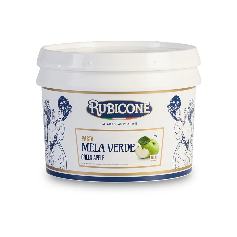 "PRE-ORDER" Green Apple Paste - Fruit Gelato Pastes - Case of 2 x 3 KG Buckets - Rubicone Canada - Ships Free Within Canada on Orders Above CAD $199 - Image 2