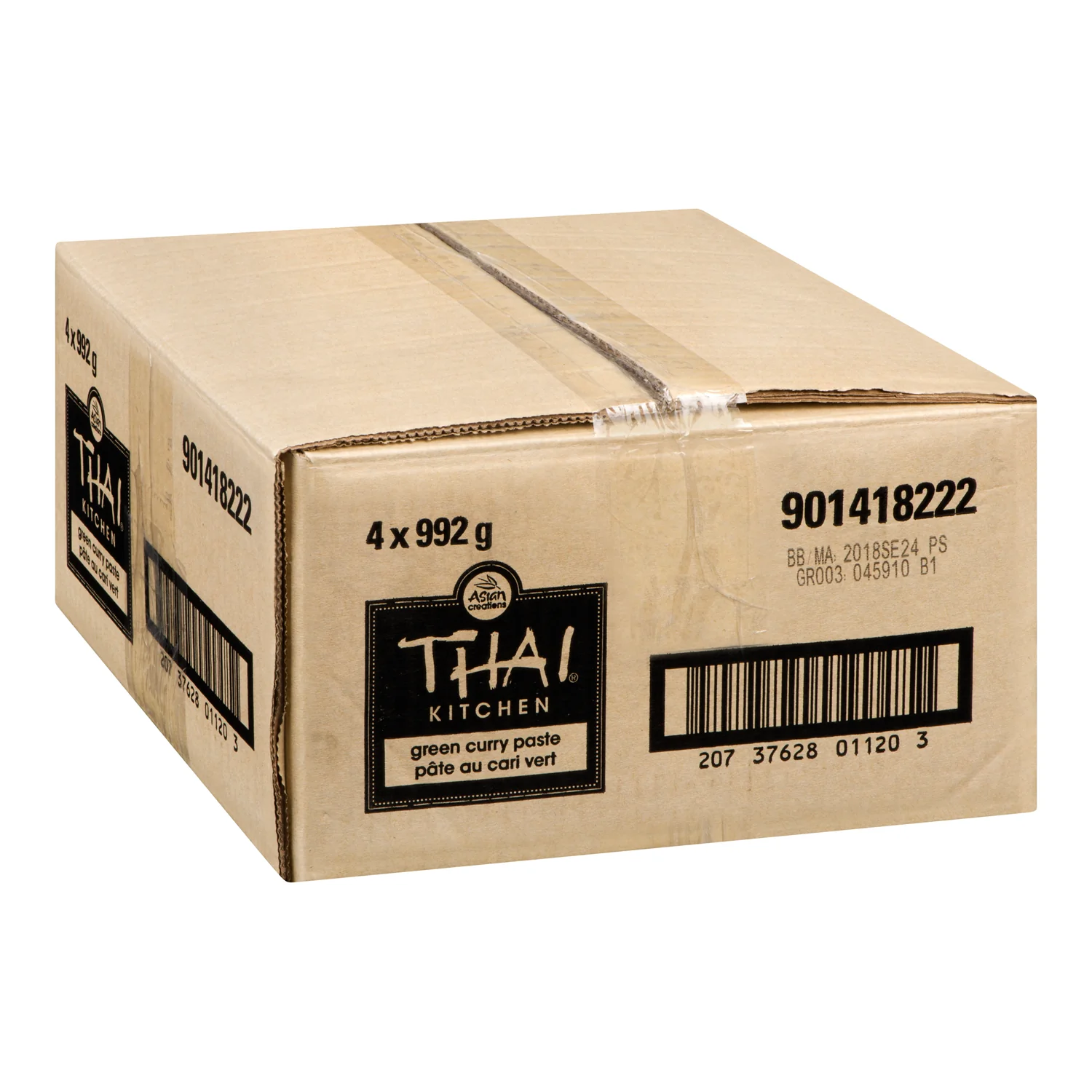 Green Curry Paste - 4 x 992ml - Thai Kitchen - Restaurant and Foodservice Ingredients - Canadian Distribution - Ships Free Within Canada on Orders Above CAD $199