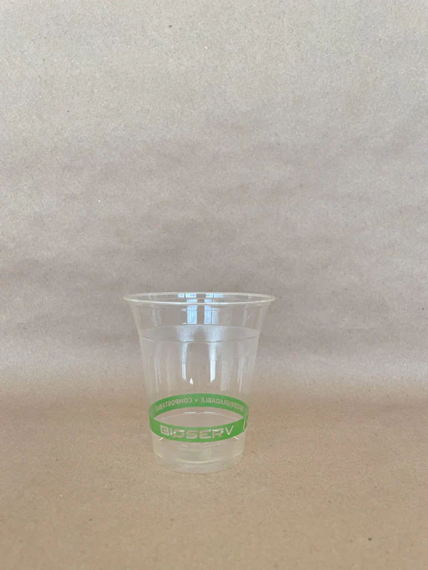 Green Label PLA Soft Serve Cold Cup 96mm - 10/12/16/20 oz - 1000cs BPI - Disposable Take Away Food Packaging - Canadian Distribution - Image 2