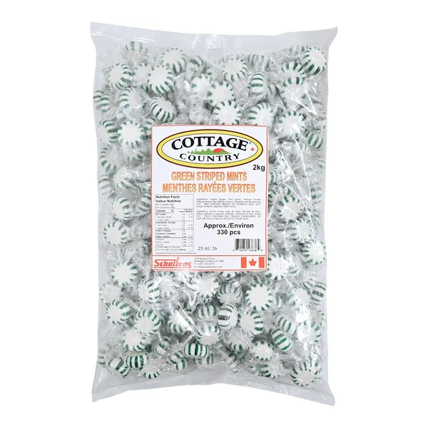 Green Stripe Mint - 4 x 2 kg - Cottage Country - Canadian Distribution - Ships Free Within Canada on Orders Above CAD $199 - Image 3