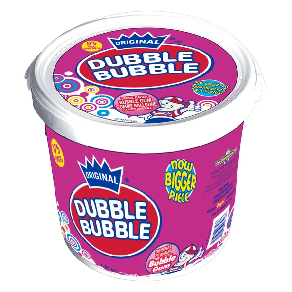 Gum - 4 Cases x 175 Pieces - Dubble Bubble - Canadian Distribution - Ships Free Within Canada on Orders Above CAD $199