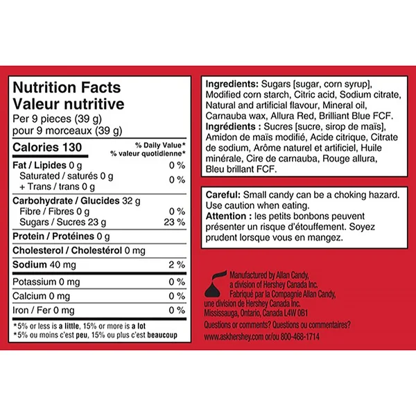 Gummies Strawberry King Size - 4 Cases x 12 Packs x 90 g - Twizzlers - Canadian Distribution - Ships Free Within Canada on Orders Above CAD $199 - Image 2