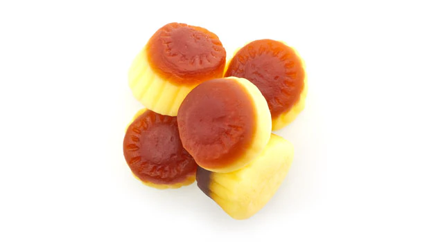 Gummy Creme Brulee Candy - 26.5 LB Box - Premium Candies & Gummies - Ships Free Within Canada on Orders Above CAD $199