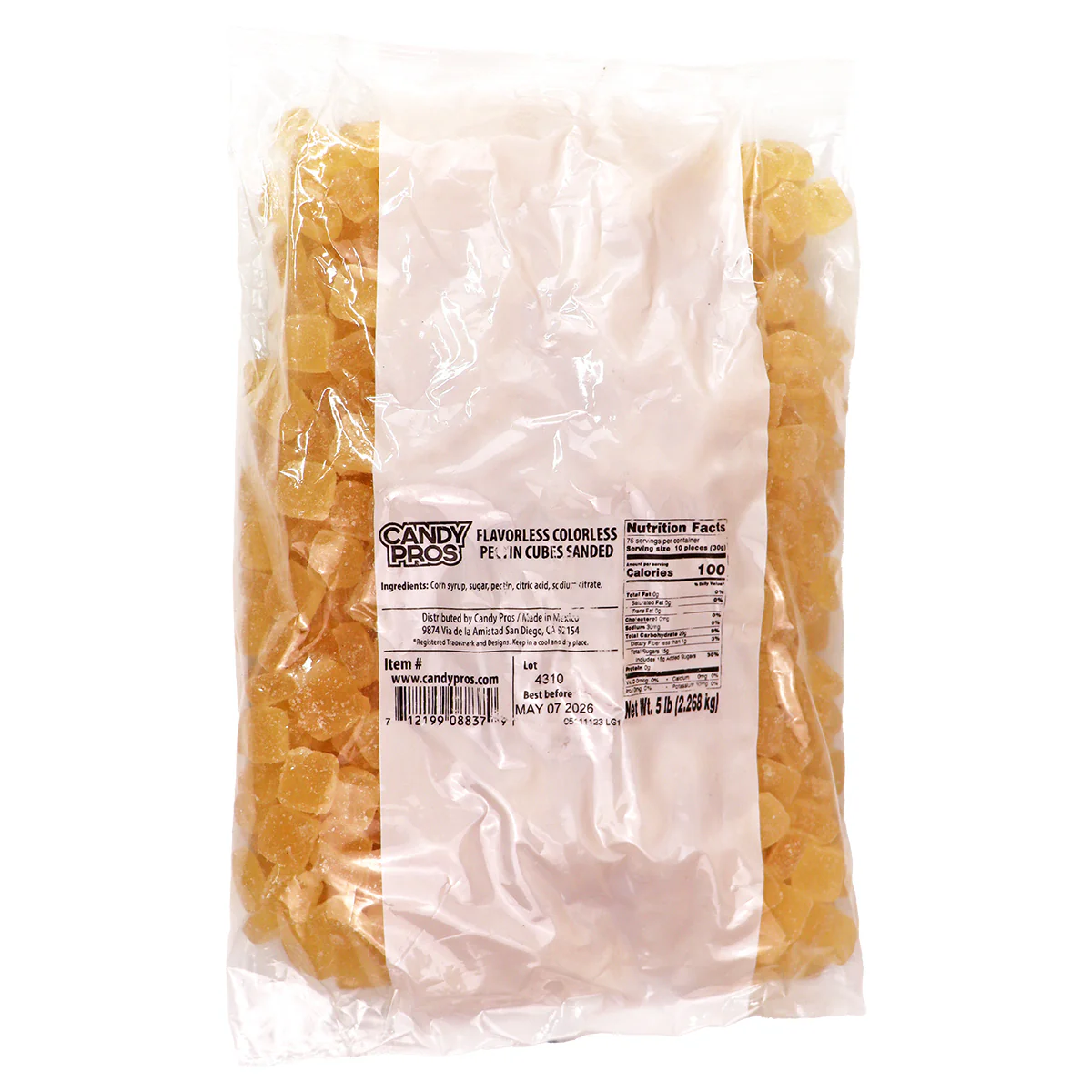 Pectin (Gummy Base) - Candy Kits and Mixes - 5lb Bag - Ships Free Within Canada on Orders Above CAD $199