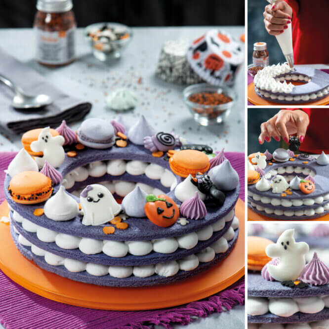 Halloween Fantasy Sugar Decorations – Handmade, 6 pcs - Canadian Distribution - Ships Free Within Canada on Orders Above CAD $199 - Image 3
