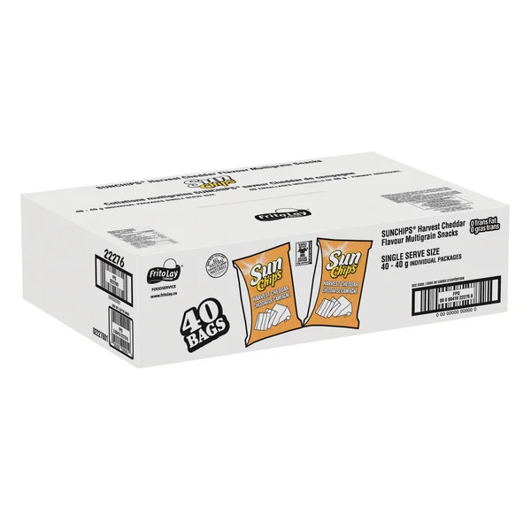 Harvest Cheddar Chips - 4 Cases x 40 Packs x 40 g - Sun Chips - Canadian Distribution - Ships Free Within Canada on Orders Above CAD $199 - Image 2