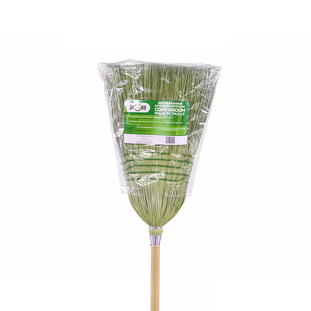 Housekeeper Corn Broom, Heavy-Duty 5 String - Sold By The Case - Image 3