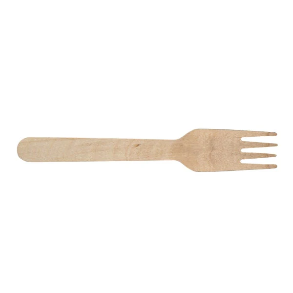 iECO – Individually wrapped Birch Forks - pack of 500 - Disposables, Restaurant Packaging and Take-Out Supplies - Canadian Distribution - Ships Free Within Canada on Orders Above CAD $199