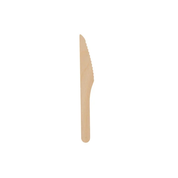 iECO - Individually wrapped Birch Knives - pack of 500 - Disposables, Restaurant Packaging and Take-Out Supplies - Canadian Distribution - Ships Free Within Canada on Orders Above CAD $199