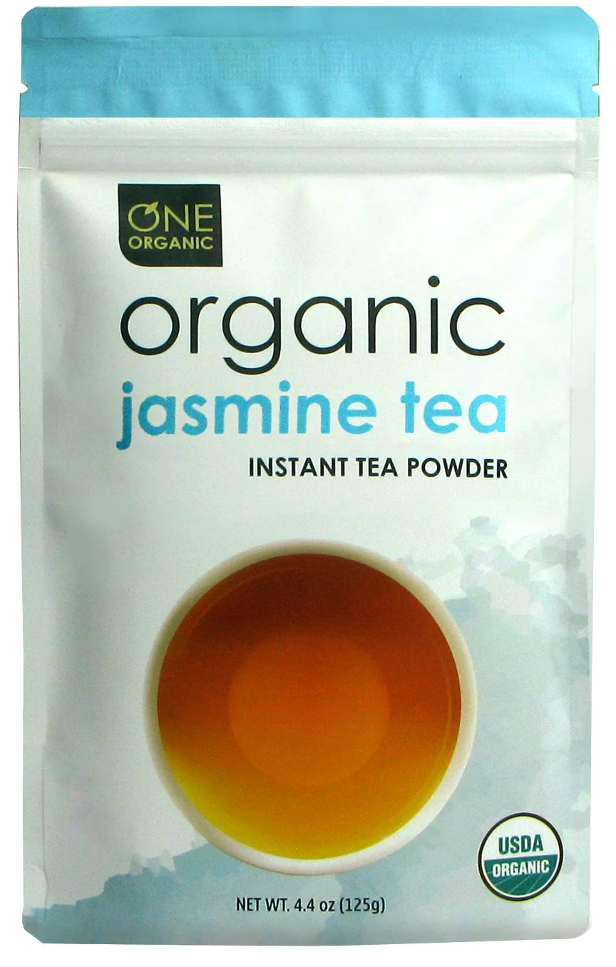 Instant Jasmine Green Tea Premium Organic - 125 grams (4.4 oz) Pouch - Ships Free Within Canada on Orders Above CAD $199