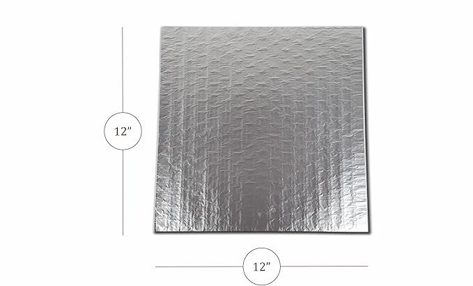 Insulated Foil Wrap - Box of 1000 - 12 x12 Inch - Pre-Cut Insulated Sandwich Wrap, Foil Wrap for Burger & French Fries, Pre-Cut Foil Sheets, Perfect for Delis, Food Trucks, Carts or Take Out - Canadian Distribution - Image 2