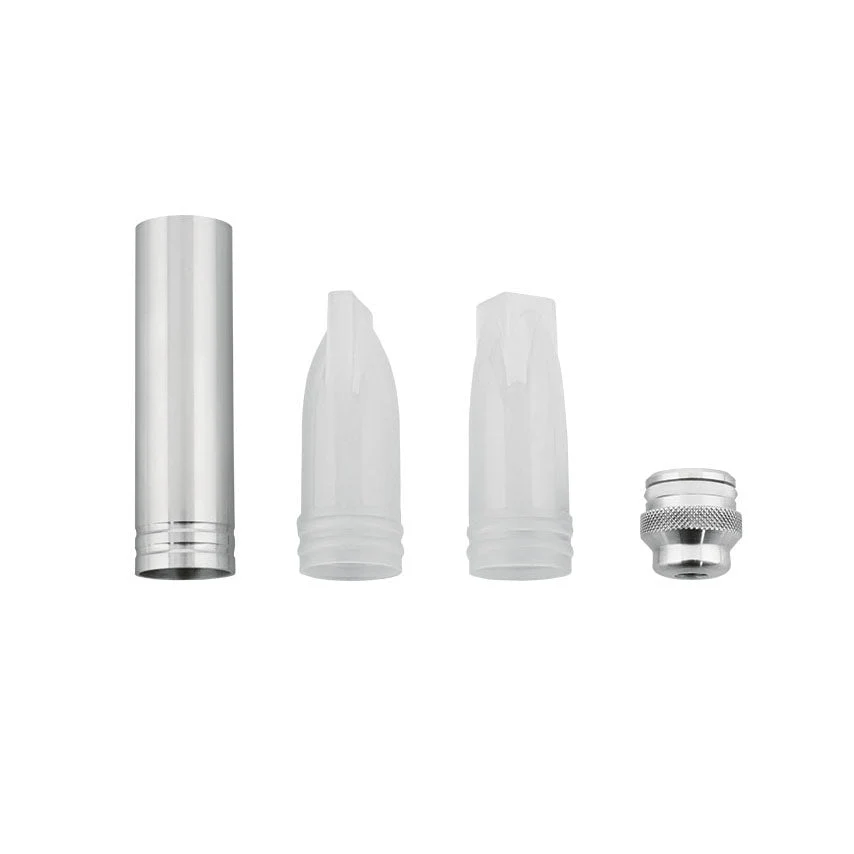 iSi Decorating Tips + Adapter (4-Piece Set) – Tube / Cube / Rose - Canadian Distribution - Ships Free Within Canada on Orders Above CAD $199