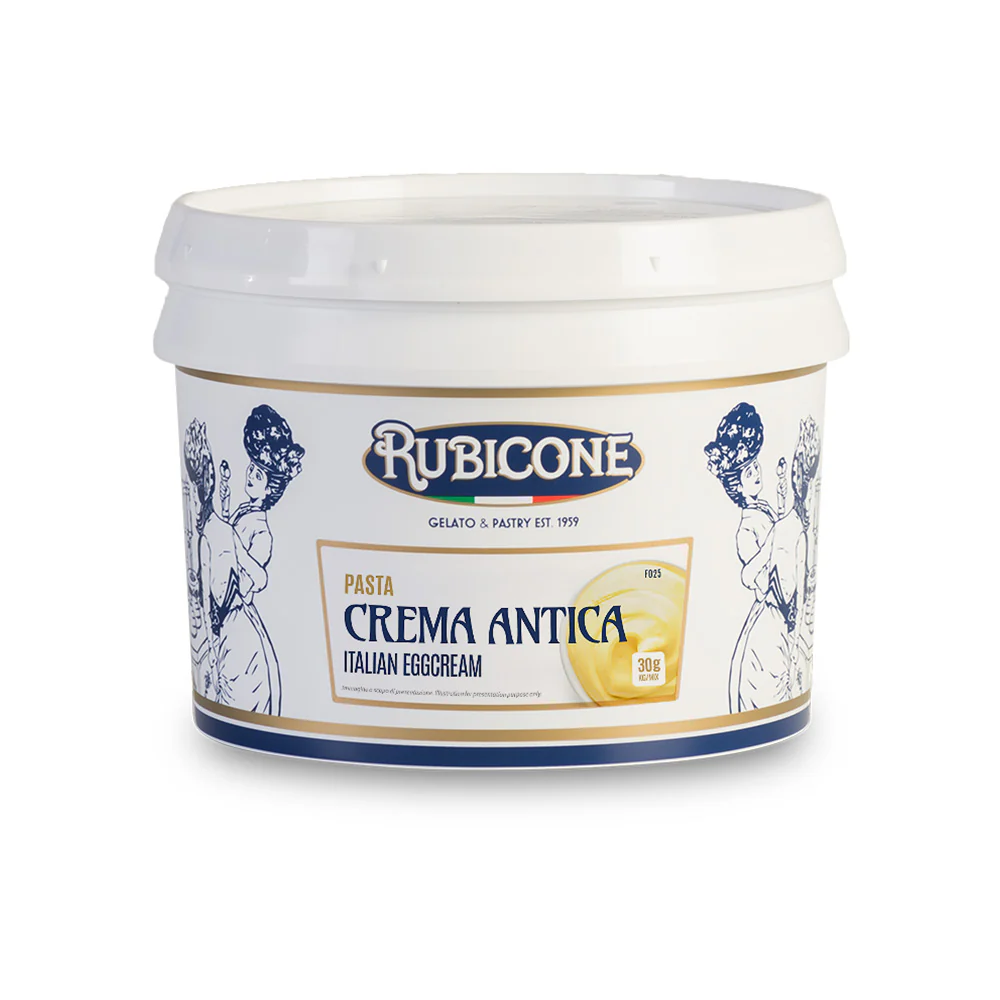 "PRE-ORDER" Italian Eggcream (Crema Antica) Paste - Classic Gelato Pastes - Case of 2 x 3 KG Buckets - Rubicone Canada - Ships Free Within Canada on Orders Above CAD $199 - Image 2
