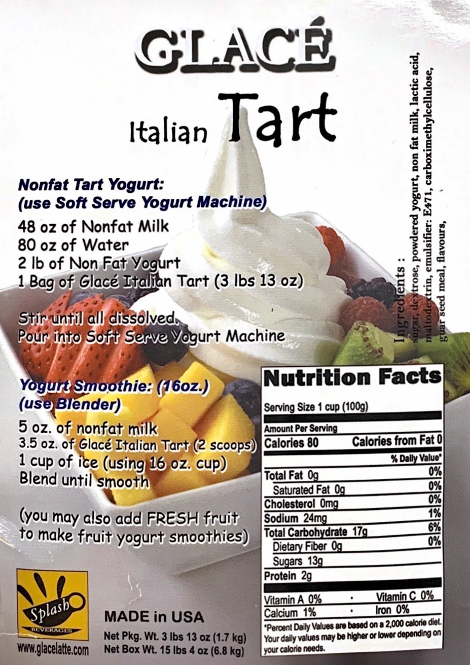 *TOP DEAL* Yogurt Bliss - Italian Style Sweet-Tart Soft Serve Frozen Yogurt Mix (aka Dream Yogurt for Sweet Tart Yogurt Lovers), 3 lbs 13 oz per bag. - Ships Free Within Canada on Orders Above CAD $199 - Image 3