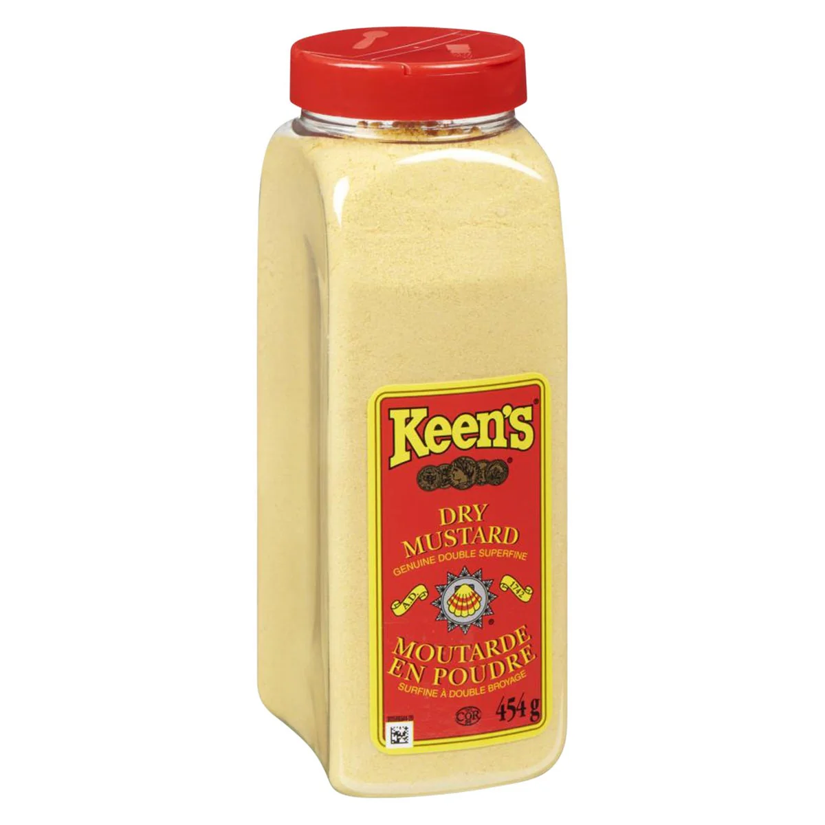 Keen’s Dry Mustard - 4 x 454 g - Grocery and Food Items - Canadian Distribution - Ships Free Within Canada on Orders Above CAD $199