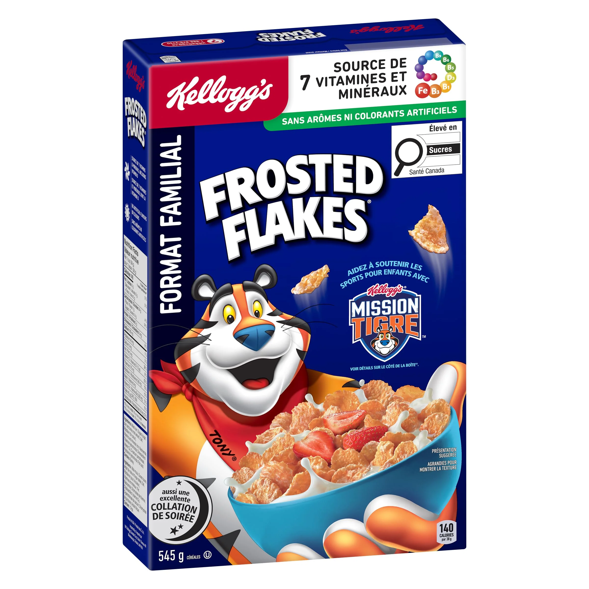 Kellogg's Frosted Flakes® Cereal 2 x 545g – Sweet & Crunchy Flakes - Canadian Distribution - Ships Free Within Canada on Orders Above CAD $199 - Image 4