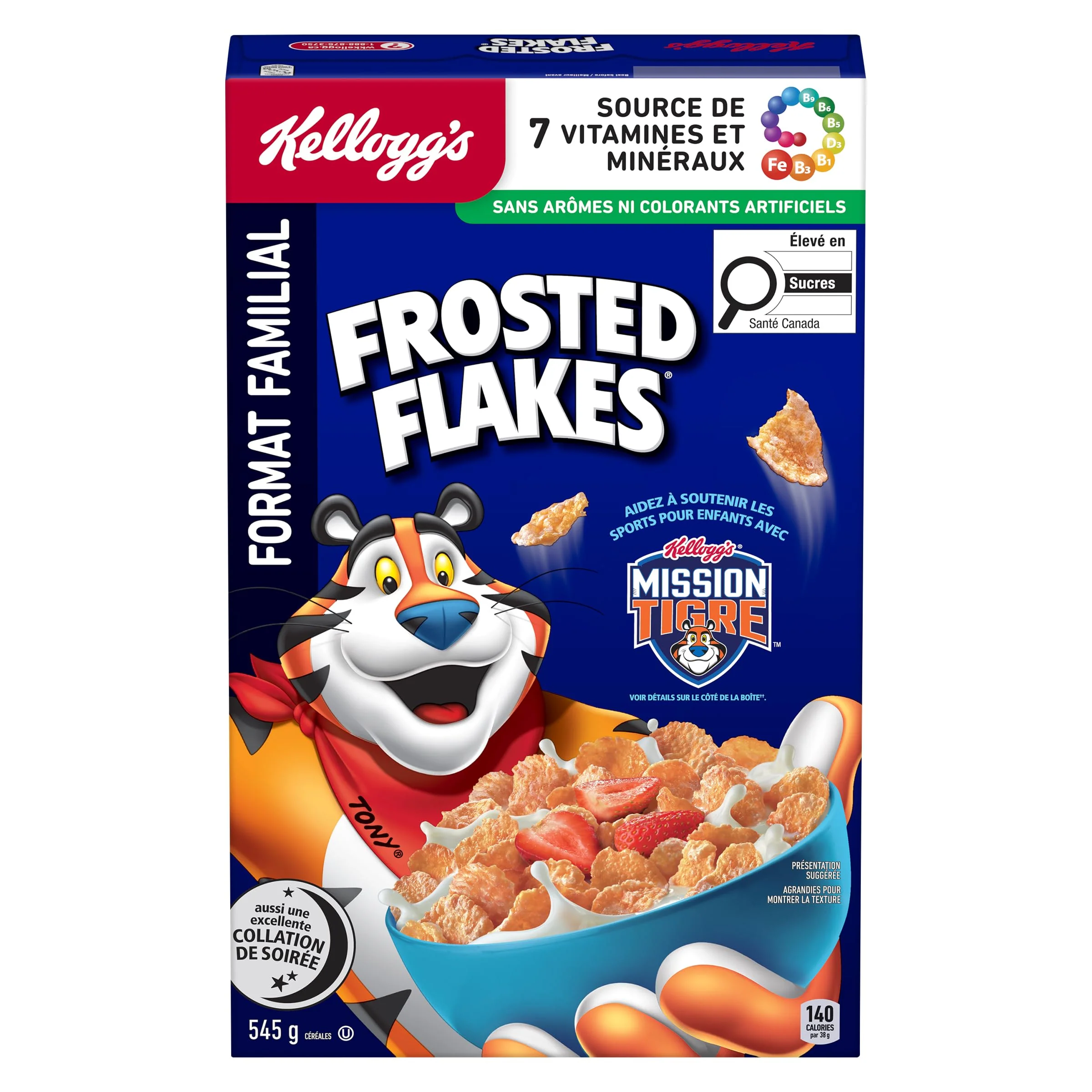 Kellogg's Frosted Flakes® Cereal 2 x 545g – Sweet & Crunchy Flakes - Canadian Distribution - Ships Free Within Canada on Orders Above CAD $199 - Image 5