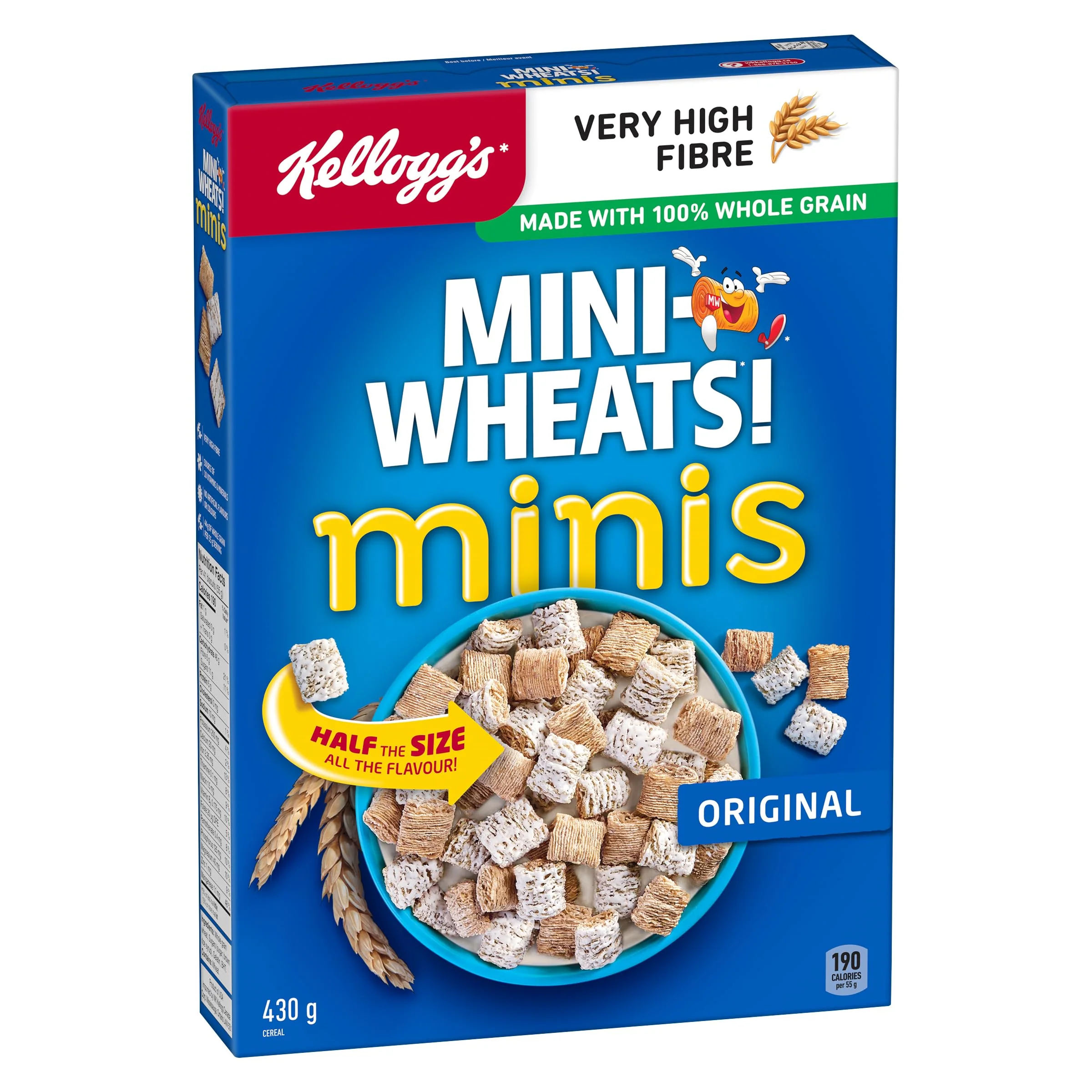 Kellogg's Mini Wheats Original Minis 2 x 430g - Canadian Distribution - Ships Free Within Canada on Orders Above CAD $199 - Image 5