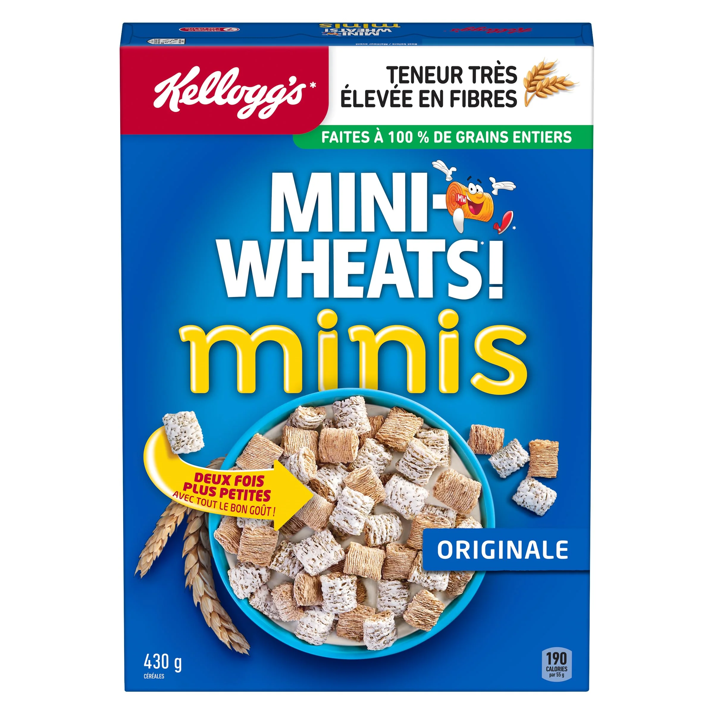 Kellogg's Mini Wheats Original Minis 2 x 430g - Canadian Distribution - Ships Free Within Canada on Orders Above CAD $199 - Image 6