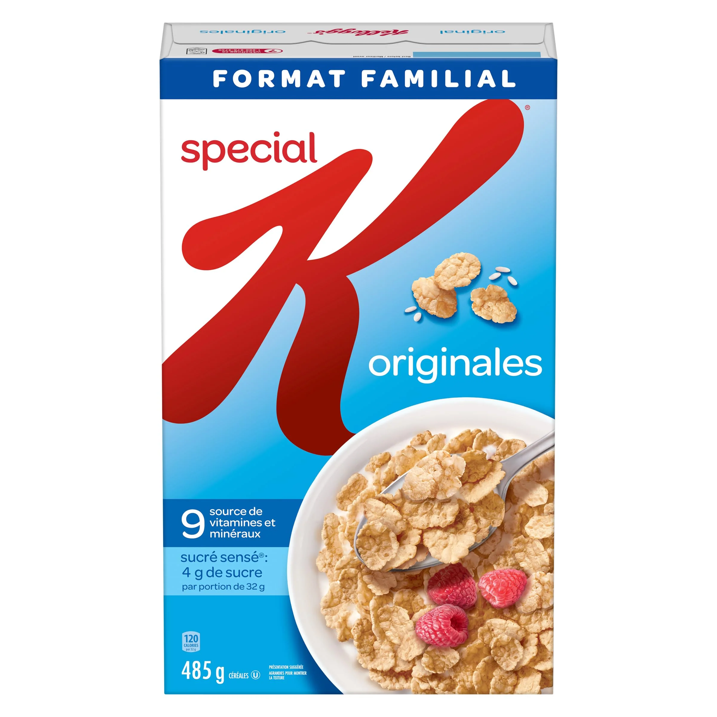 Kellogg's Special K Original Cereal - Family Size 2 x 485g - Canadian Distribution - Ships Free Within Canada on Orders Above CAD $199 - Image 5