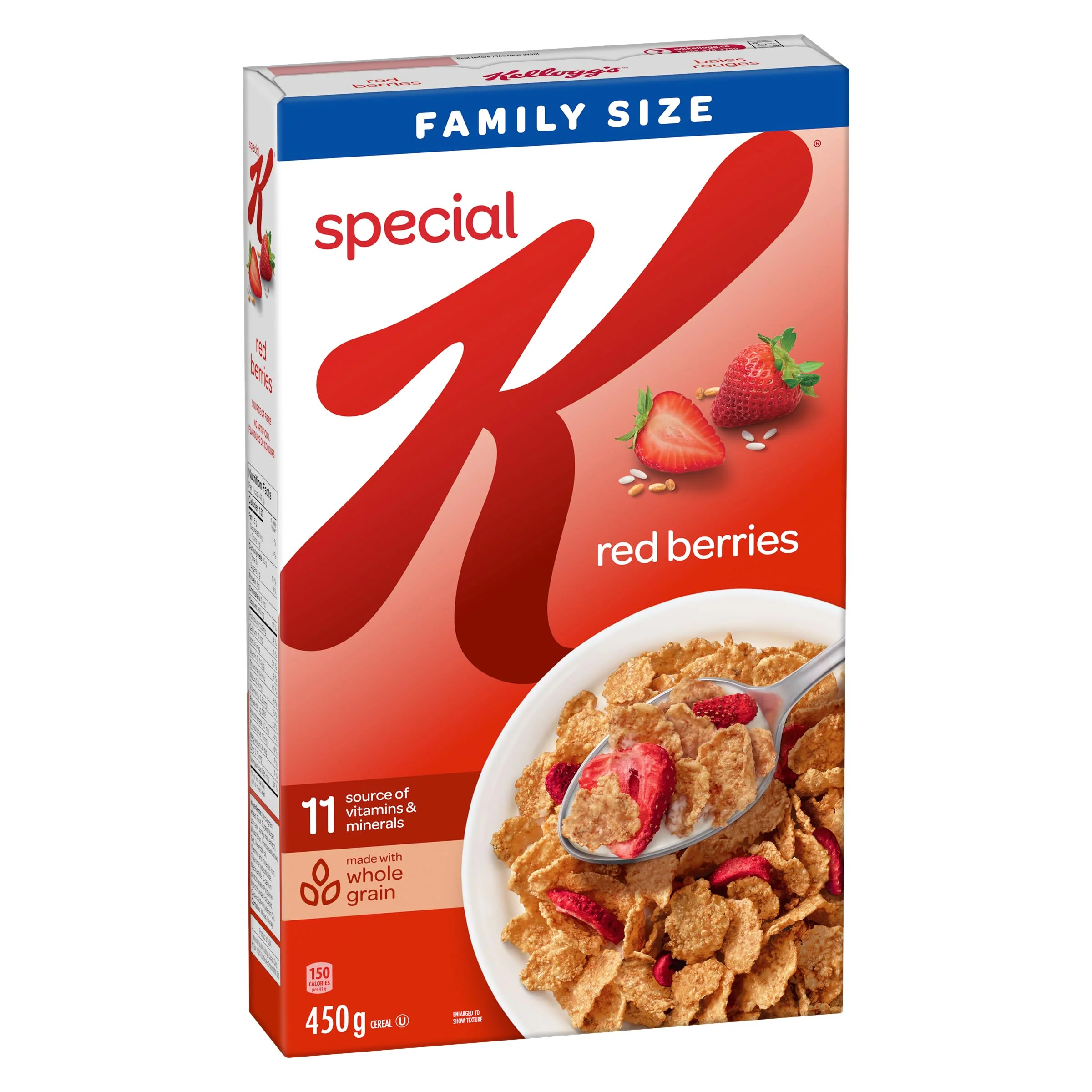 Kellogg's Special K Red Berries Cereal – Family Size 2 x 450g - Canadian Distribution - Ships Free Within Canada on Orders Above CAD $199 - Image 5