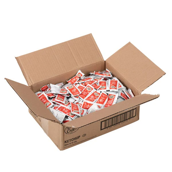 Ketchup - 4 Cases x 504 Packets x 8 mL - Sauce Craft - Canadian Distribution - Ships Free Within Canada on Orders Above CAD $199 - Image 3