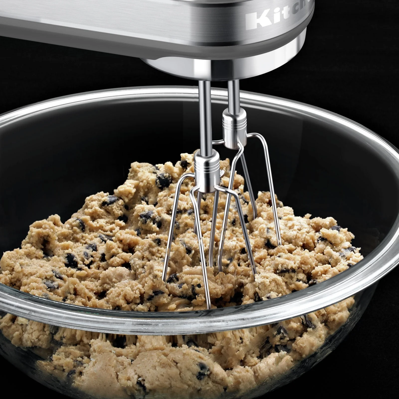 KITCHENAID 9 Speed Deluxe Hand Mixer, Contour Silver - Canadian Distribution - Image 5