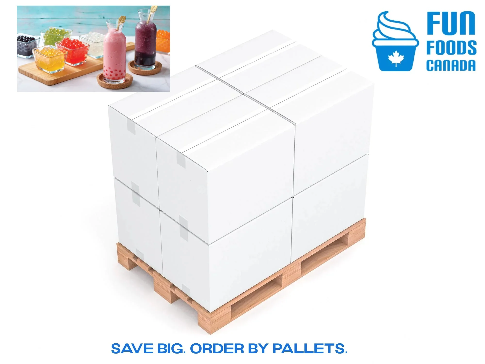 "TOP DEAL" Kiwi Bursting Boba® | Popping Boba | 490g Mini Tub | 6 Mini Tubs Per Case | 90 Cases Per Pallet | Ships Free Within Canada on Orders Above CAD $199 - Image 5