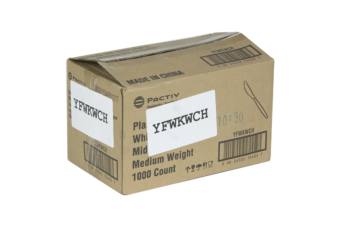 Knife Plastic Polypropylene White Medium Weight - 1000 count - Prairie Packagi - Packaging and Accessories - Restaurant Supplies and Equipment - Canadian Distribution - Image 13