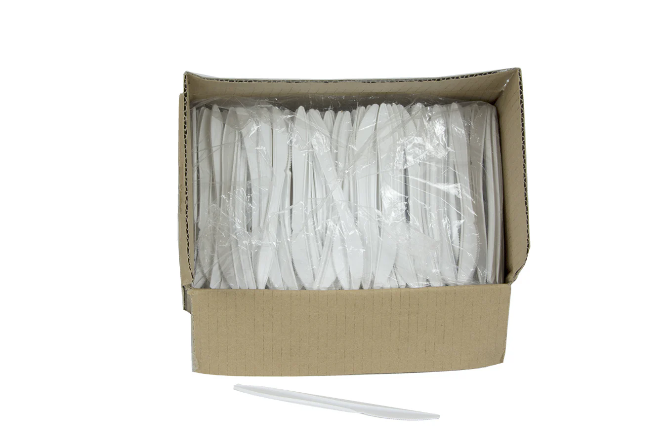 Knife Plastic Polypropylene White Medium Weight - 1000 count - Prairie Packagi - Packaging and Accessories - Restaurant Supplies and Equipment - Canadian Distribution - Image 14
