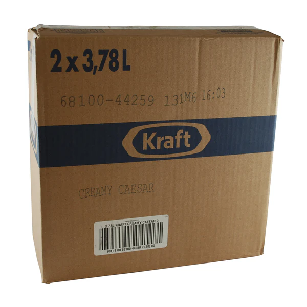 Kraft Creamy Caesar Dressing - 4 x 3.78 L - Grocery and Food Items - Canadian Distribution - Ships Free Within Canada on Orders Above CAD $199 - Image 2