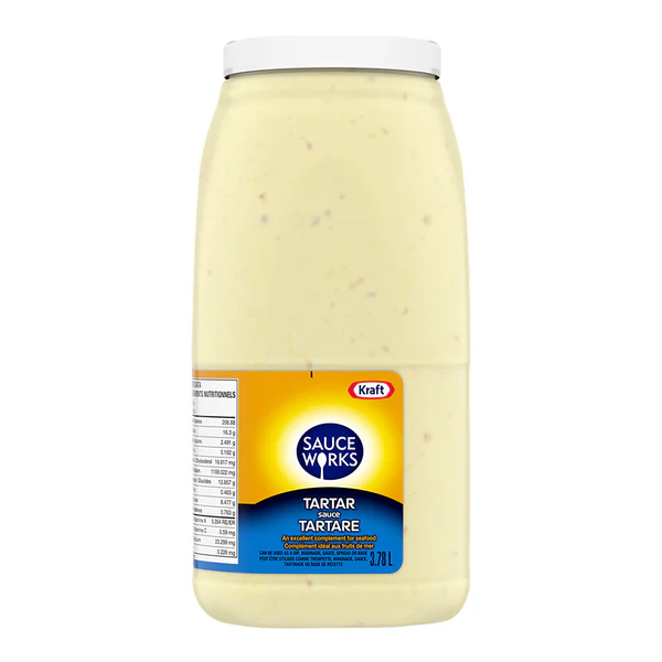 Kraft Tartar Sauce - 4 x 3.78 L - Grocery and Food Items - Canadian Distribution - Ships Free Within Canada on Orders Above CAD $199