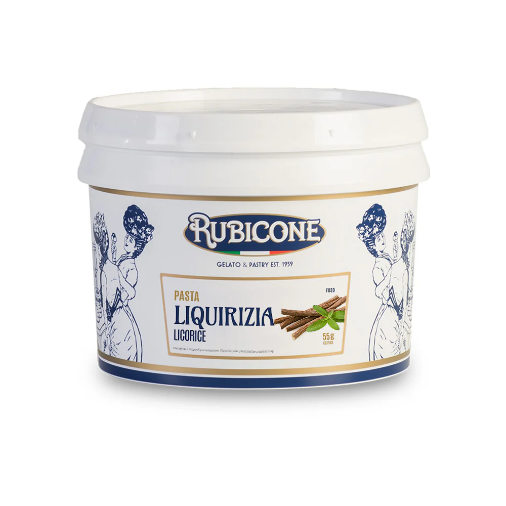 "PRE-ORDER" Licorice Paste - Classic Gelato Pastes - Case of 2 x 3 KG Buckets - Rubicone Canada - Ships Free Within Canada on Orders Above CAD $199 - Image 2