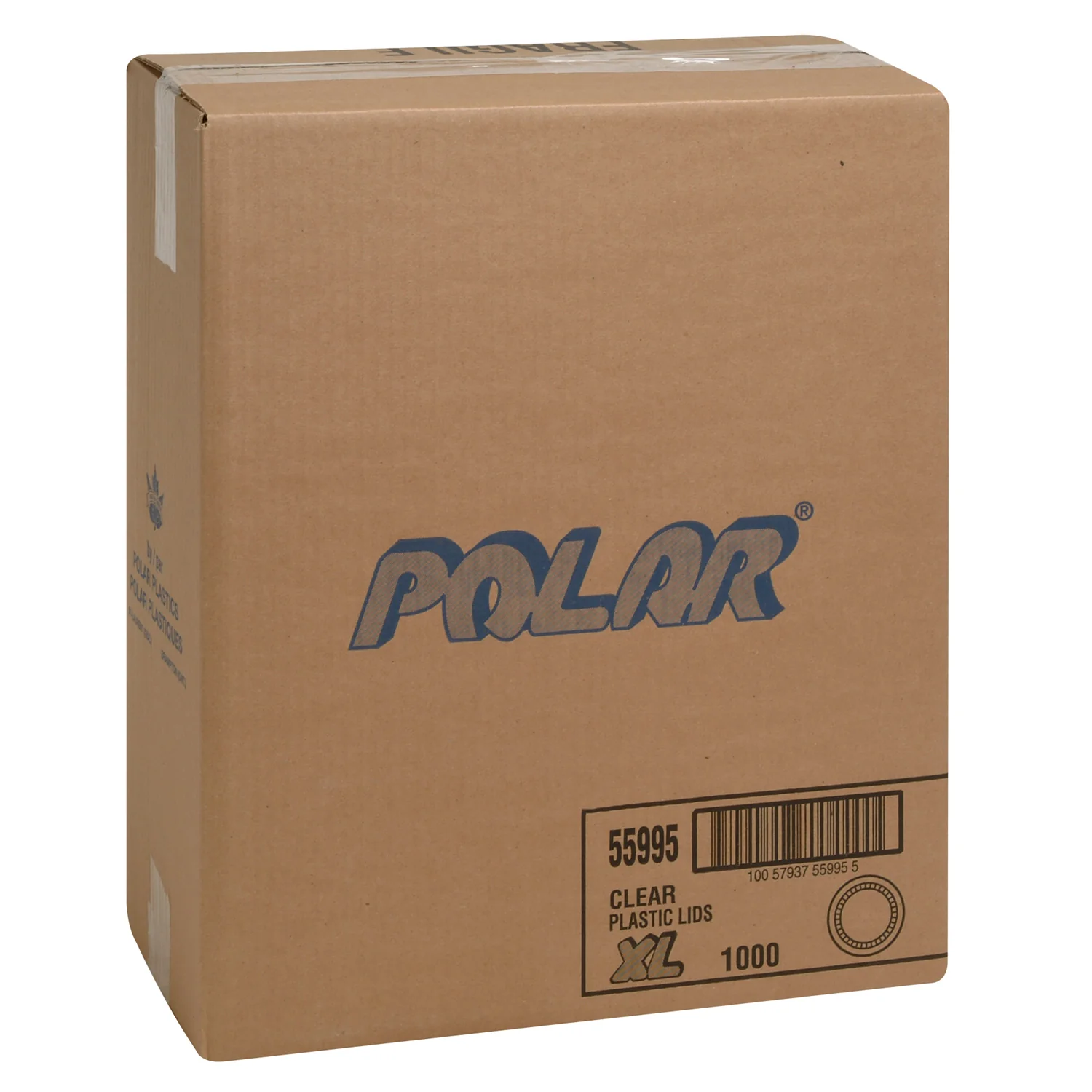 Lid Flat For 55088 - 10 x 100 count - Polar - Packaging and Accessories - Restaurant Supplies and Equipment - Canadian Distribution - Image 2