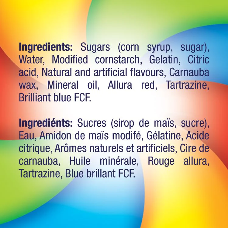 LIFE SAVERS Fruit Rings Gummy Candy – Strawberry, Pineapple, Blue Raspberry, Pear & Lemon – 2 x 180g - Canadian Distribution - Ships Free Within Canada on Orders Above CAD $199 - Image 2