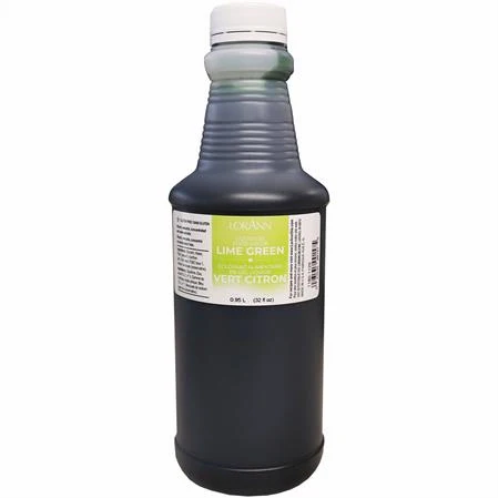 Lime Green Liquid Gel Coloring - Food Coloring - 4oz - 32oz - Ships Free Within Canada on Orders Above CAD $199 - Image 2