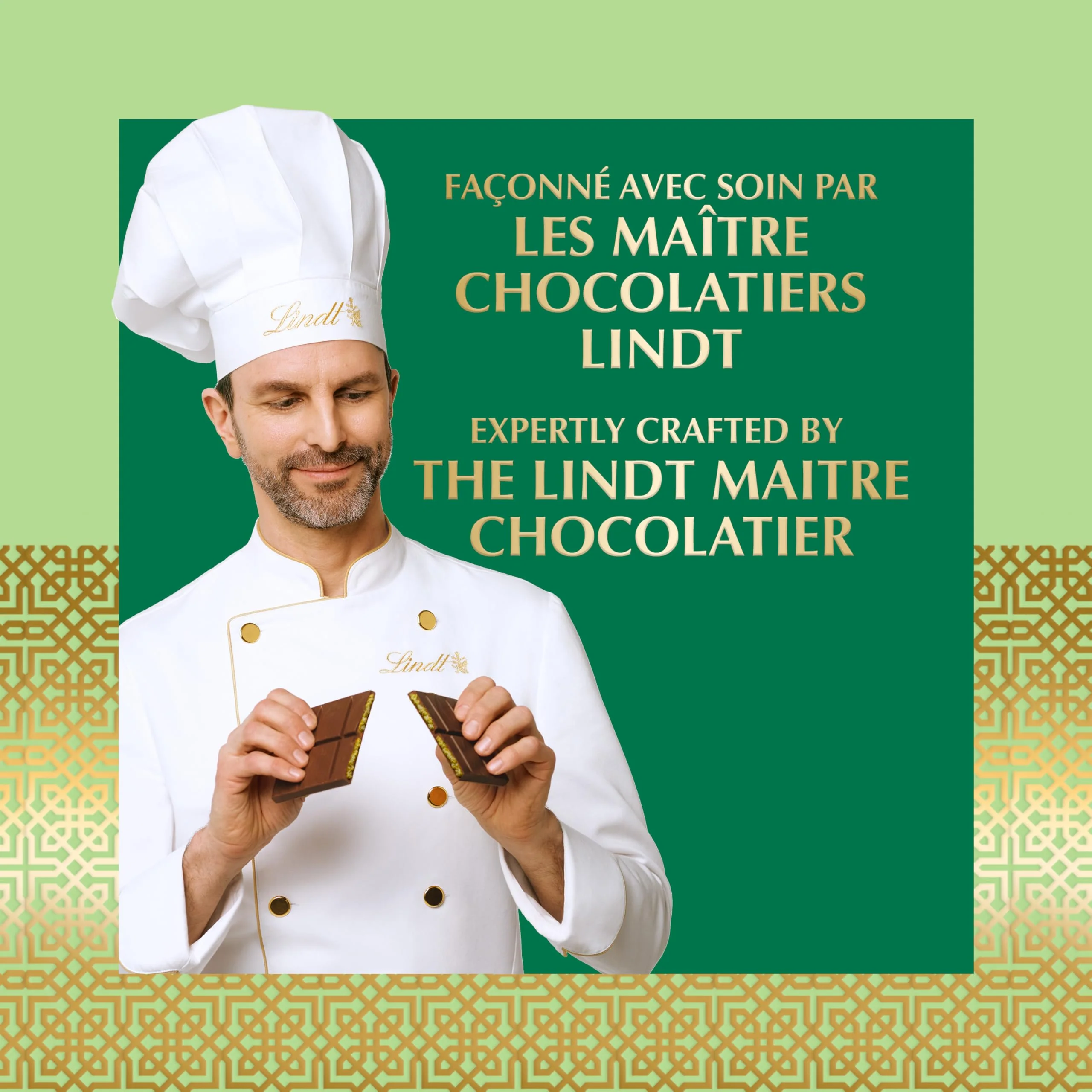 Lindt Dubai Style Chocolate Bar, 2 x 40g - Canadian Distribution - Ships Free Within Canada on Orders Above CAD $199 - Image 2