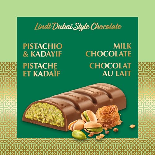 Lindt Dubai Style Chocolate Bar Case Pack, Pack of 28 bars, 40g each - Image 7