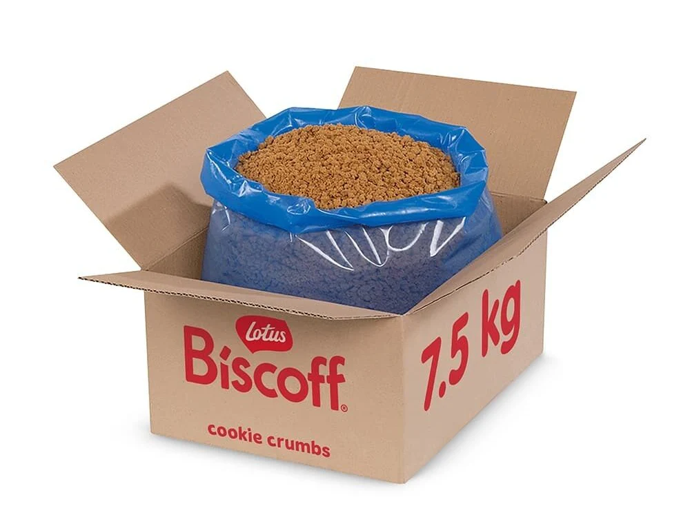 Lotus Biscoff - Biscuit Crumble - 7.5kg Bulk Bag - Canadian Distribution - Ships Free Within Canada on Orders Above CAD $199