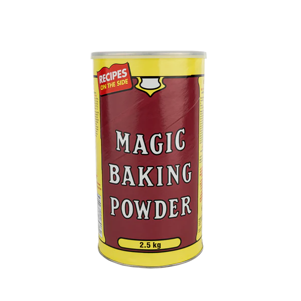 Magic Baking Powder - 4 x 2.5 kg - Grocery and Food Items - Canadian Distribution - Ships Free Within Canada on Orders Above CAD $199