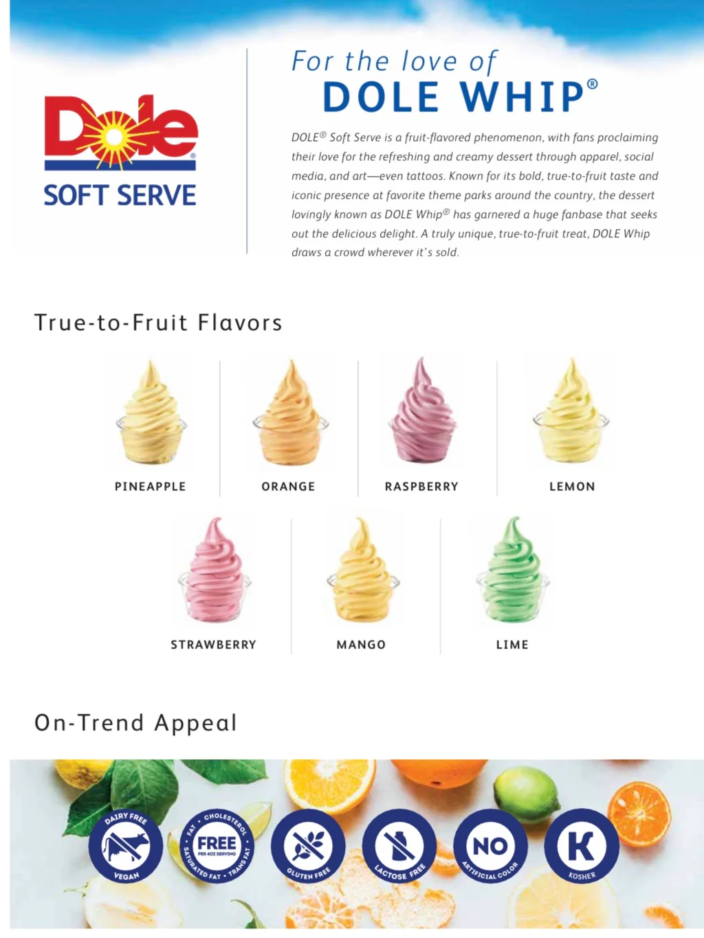 Dole Mango Soft Serve Mix - 4.4 Lbs. Bag - Case (4 X 4.4lb Bags) - Canadian Distribution - Ships Free Within Canada on Orders Above CAD $199 - Image 7