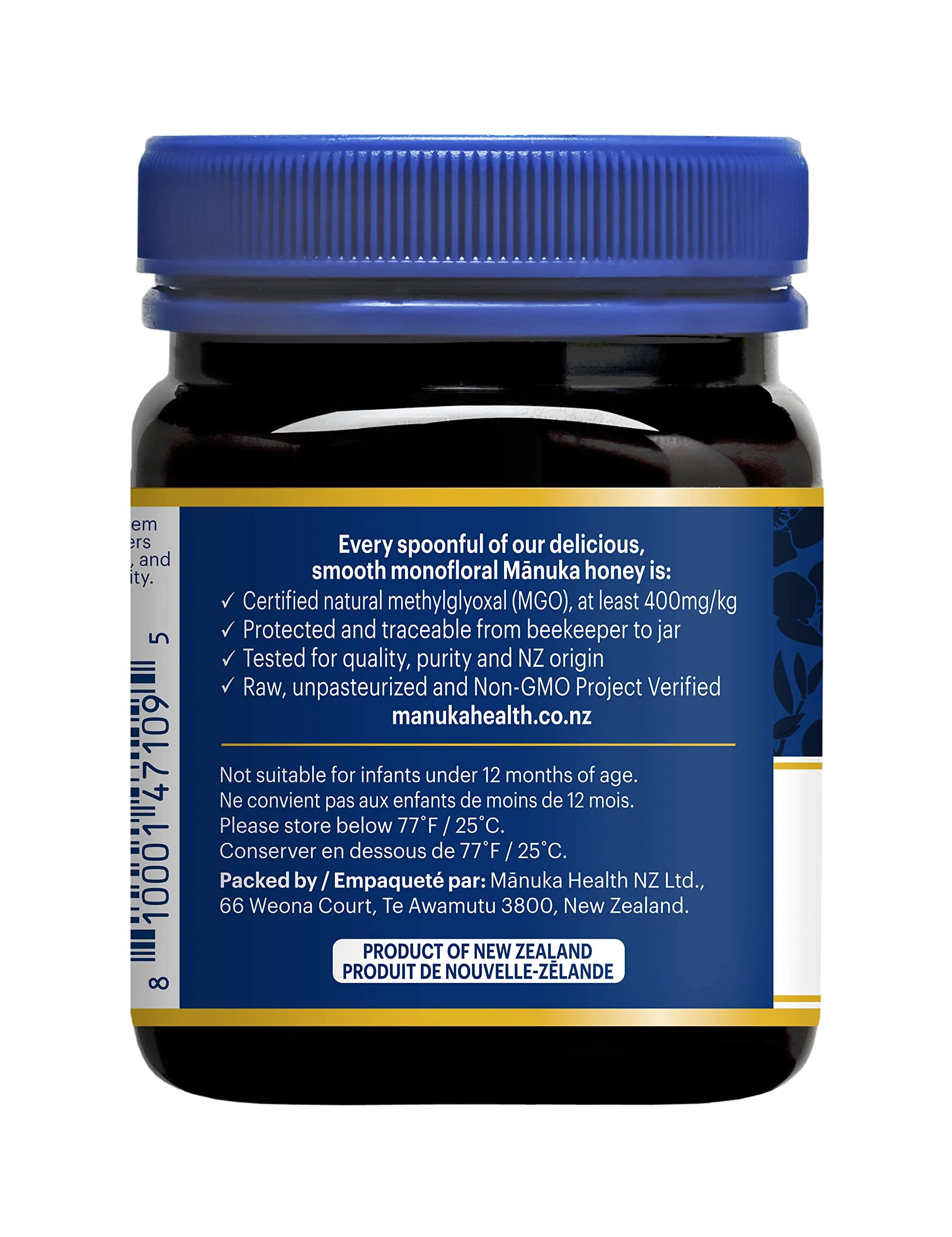 Manuka Health – Manuka Honey – MGO 400+ / UMF 13+ – 250g - Canadian Distribution - Ships Free Within Canada on Orders Above CAD $199 - Image 4