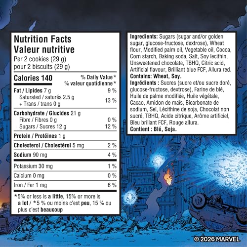 Marvel Oreo Stuf of Legends Colour-Changing Creme Cookies, 2 x 303g Limited Edition - Canadian Distribution - Ships Free Within Canada on Orders Above CAD $199 - Image 13