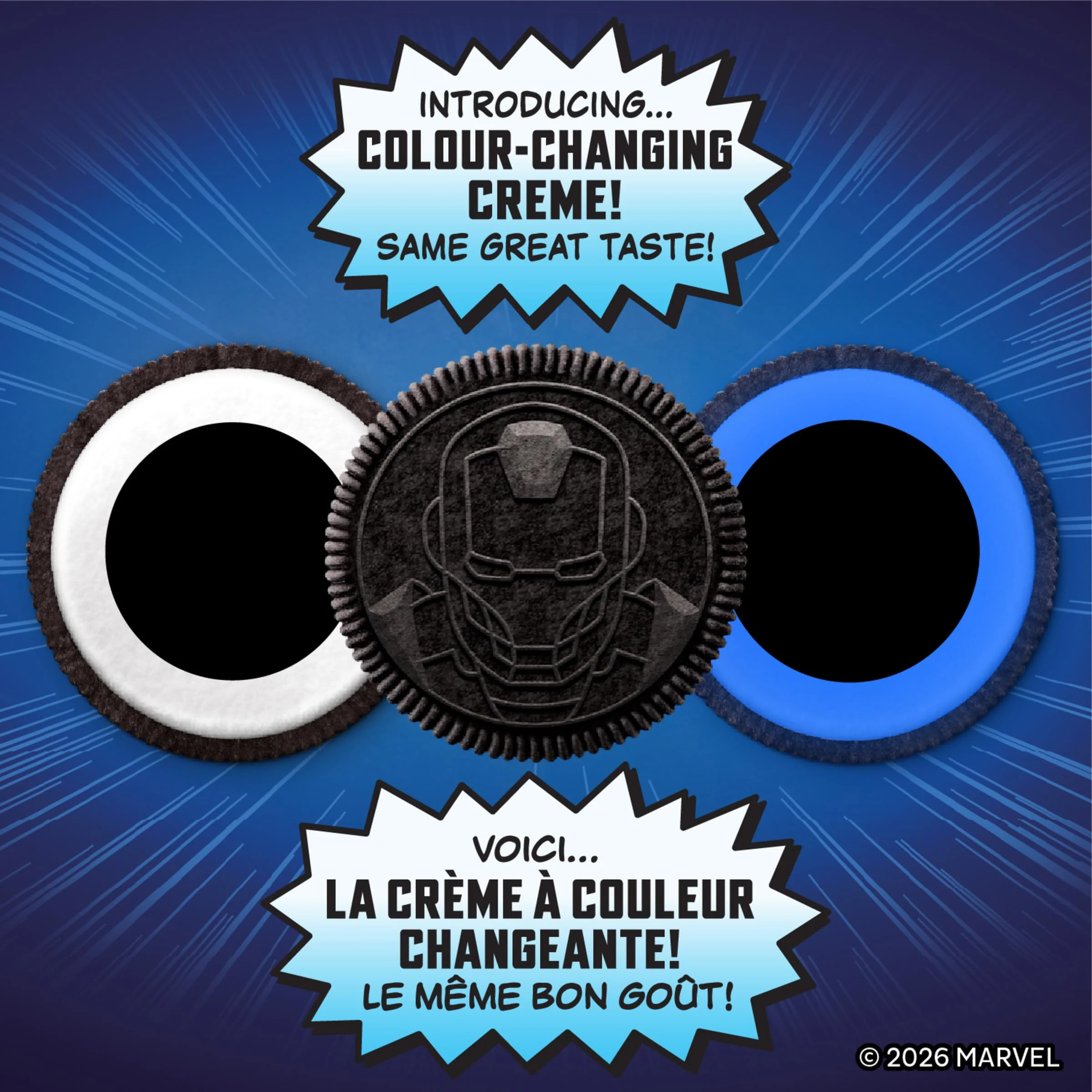 Marvel Oreo Stuf of Legends Colour-Changing Creme Cookies, 2 x 303g Limited Edition - Canadian Distribution - Ships Free Within Canada on Orders Above CAD $199 - Image 7