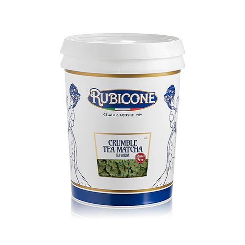 "PRE-ORDER" Matcha Crumble - Case of 2 x 4 KG Buckets - Rubicone Canada - Made in Italy - Ships Free Within Canada on Orders Above CAD $199 - Image 2